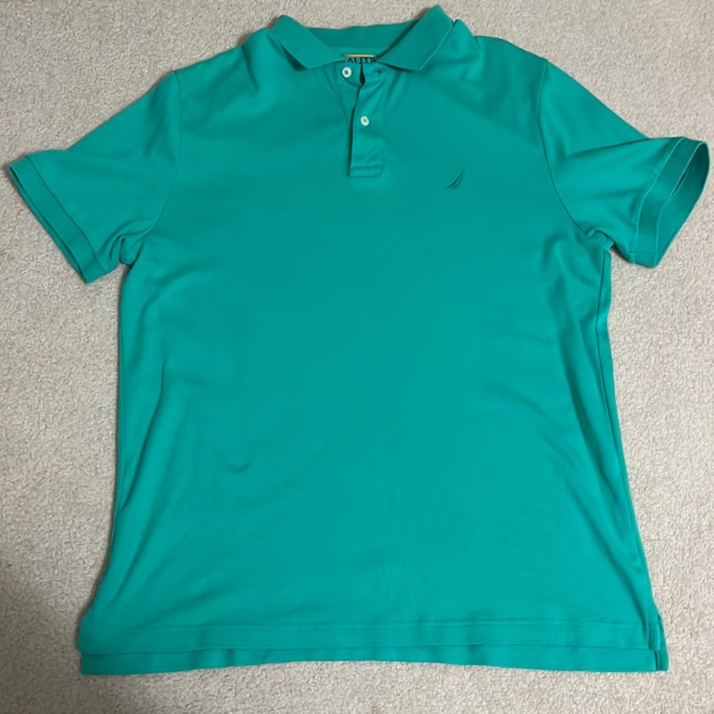 Nautica Comfort Fit Cotton Polo - Size L